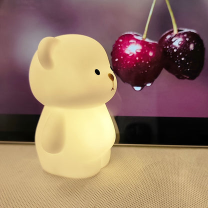 Rynx | RusticBear - Freestanding Bear Night Lamp with LED Spotlight