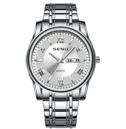 Rynx | Men's Luminous Waterproof Dual Calendar Mercury Watch