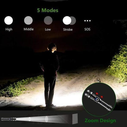RYNX | 30000-5000 Lumen High Performance Led Waterproof Flashlight
