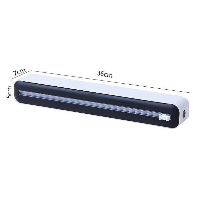 Rynx | Magnetic Kitchen Wrap Dispenser with Cutting Mechanism | Multi-purpose Organizer for Foil, Film & Paper