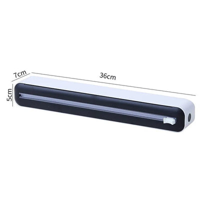 Rynx | Magnetic Kitchen Wrap Dispenser with Cutting Mechanism | Multi-purpose Organizer for Foil, Film & Paper