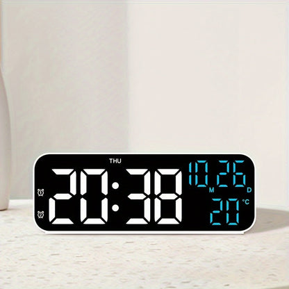Rynx | DeskTime - Digital USB Desk Clock with Date and Temperature Display