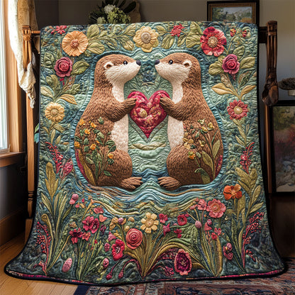 Rynx | Otterly Adorable Love Quilt