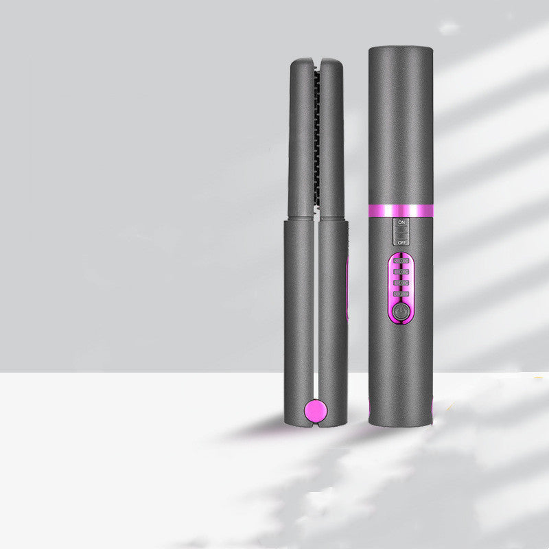 RYNX | USB rechargeable mini wireless ceramic hair straightener for home use