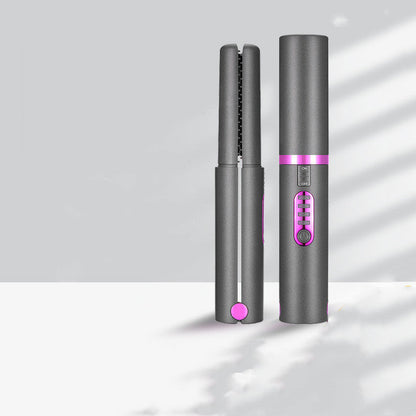 RYNX | USB rechargeable mini wireless ceramic hair straightener for home use