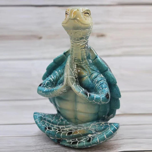 Rynx | Resin Sea Turtle Figure – Calming Meditation Decoration for Home