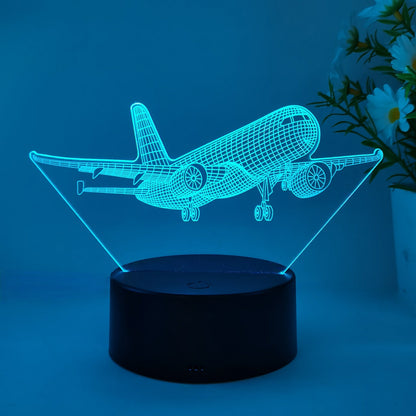 Rynx | SkyGlow - 3D Fly Acrylic Night Light with USB, LED Table Lamp
