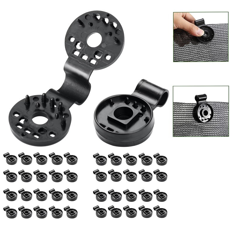 Rynx | Shadow fabric plastic clamps, sun protection net clamps for greenhouse outdoor garden