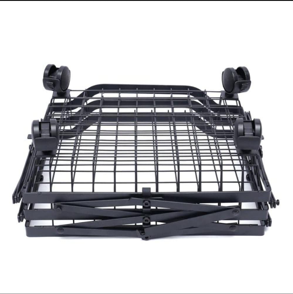 Rynx | Stackable Fruit Vegetable Kitchen Basket Shelf Storage 3-Tier Rolling Cart