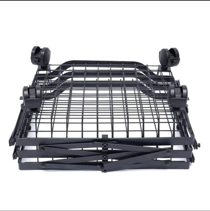 Rynx | Stackable Fruit Vegetable Kitchen Basket Shelf Storage 3-Tier Rolling Cart