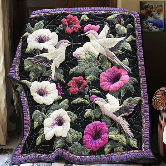 Rynx | Hummingbird Quilted Blanket