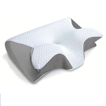 Rynx | SleepEase Butterfly Memory Foam Pillow – Ergonomic Support for Side and Back Sleepers