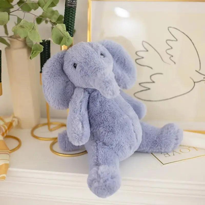 Rynx | Shady Plush Fluffy Animal Stuffed Toys - Elephants, Teddy Bears, Pandas, and Dinosaurs for Children