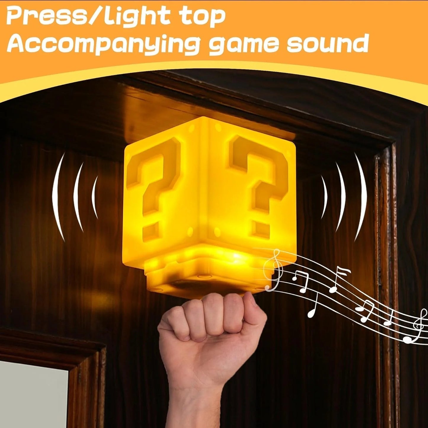 RYNX | Mario Night Light With Sound Effects