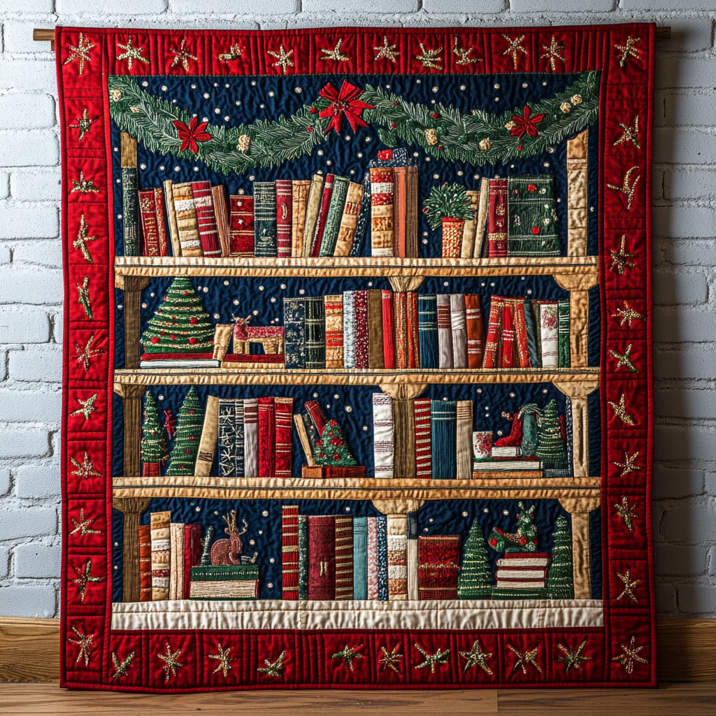 Rynx | Bookshelf Noel Quilt