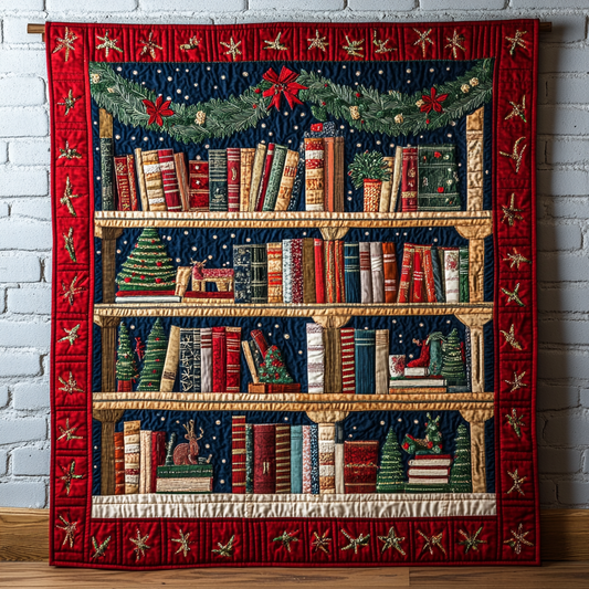 Rynx | Bookshelf Noel Quilt