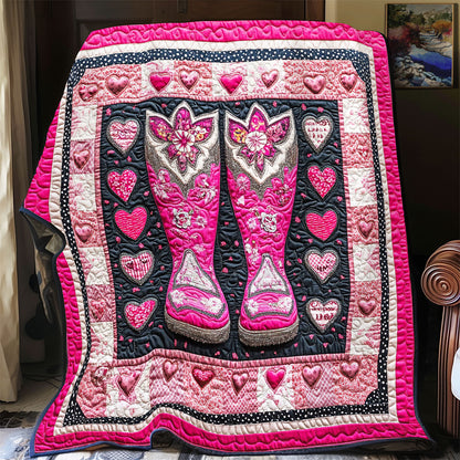 Rynx | Valentine Cowboy Boots Quilt
