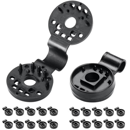 Rynx | Shadow fabric plastic clamps, sun protection net clamps for greenhouse outdoor garden