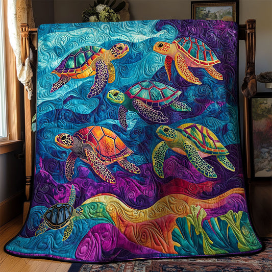 Rynx | Turtle Family Blanket