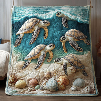 Rynx | Turtle Ocean quilt