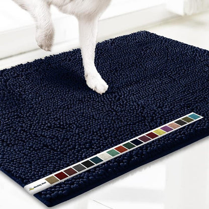 Rynx | Absorbent Chenille Entryway Rug – Non-Slip & Easy to Clean