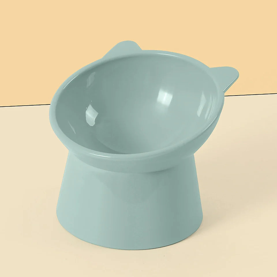 Rynx | Elevated cat and dog bowl with 45-degree incline