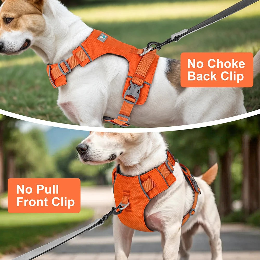 Rynx | Reflective Nylon Dog Harness Adjustable and Breathable for Small Medium Large Dogs