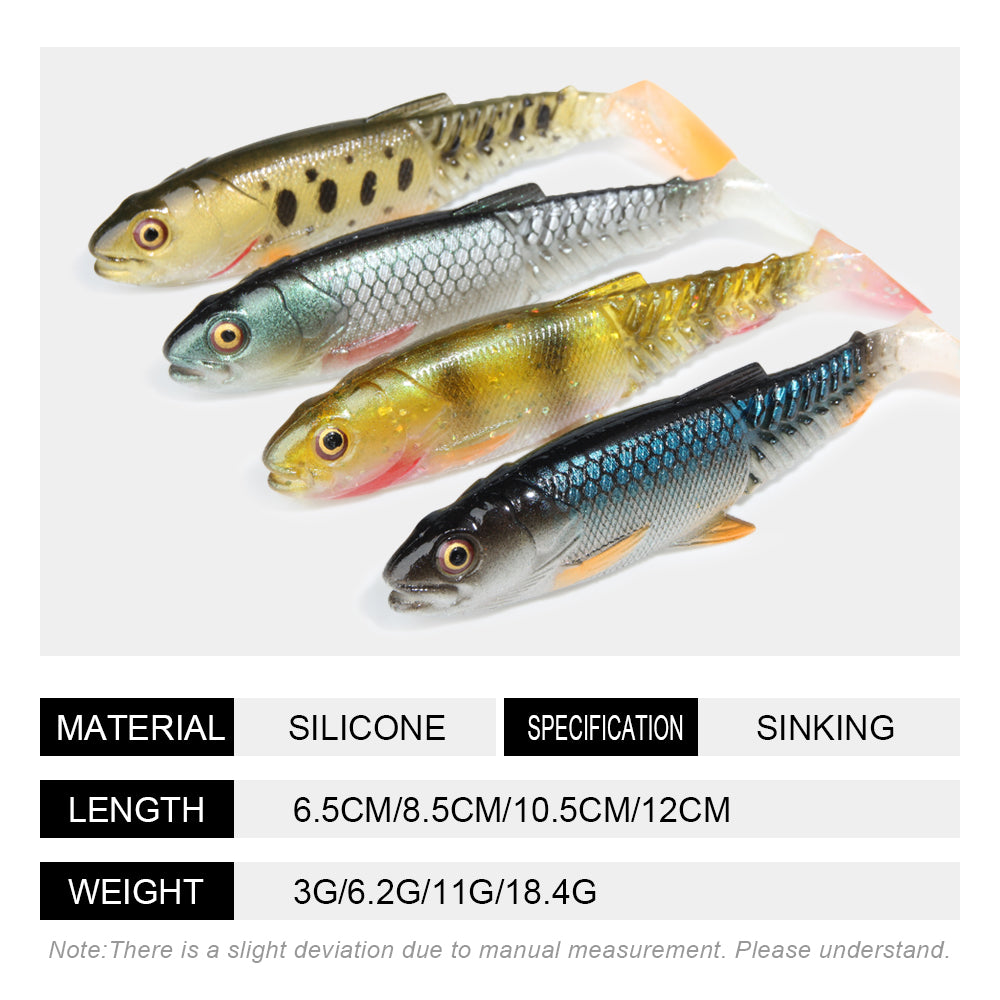 Rynx | Ultimate Predator Soft Swimbait Lure Set