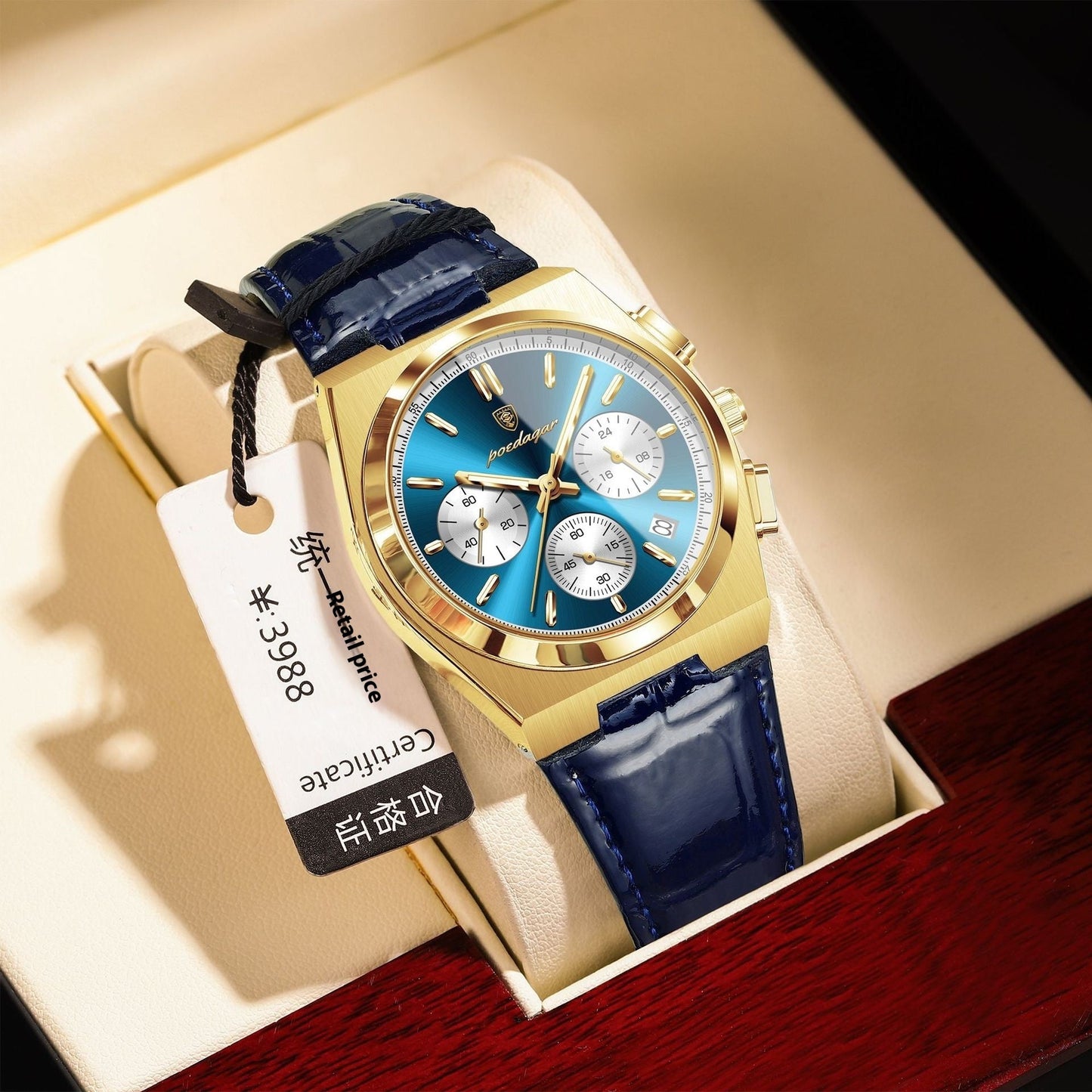 Rynx | New Multi-functional Men's Watch Belt Ultra-thin Quartz Watch