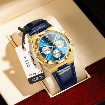 Rynx | New Multi-functional Men's Watch Belt Ultra-thin Quartz Watch