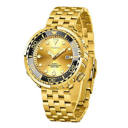 Rynx | Men's Quartz Watch Three-Hand Calendar Waterproof