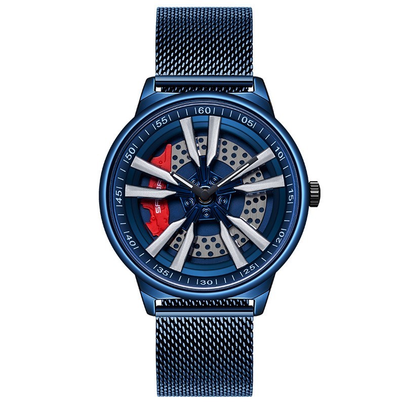 Rynx | Men's Creative Cool Dial Rotating Wheel Quartz Watch