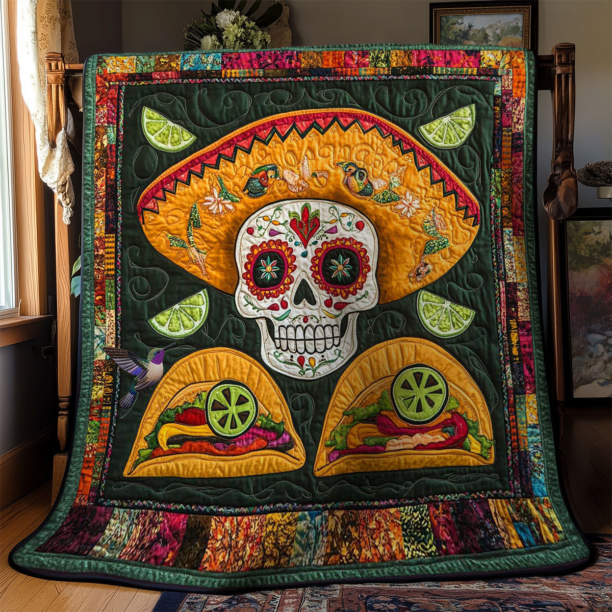 Rynx | Spicy Skull Quilt