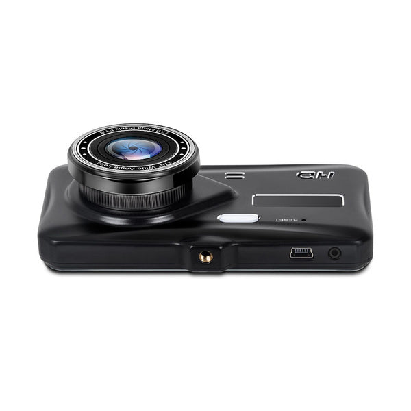 Rynx | A6T 4-inch 170° Wide Angle Full HD 1080P Car DVR Dual Lens Dash Cam Rear Camera Video Recorder with Touch Screen