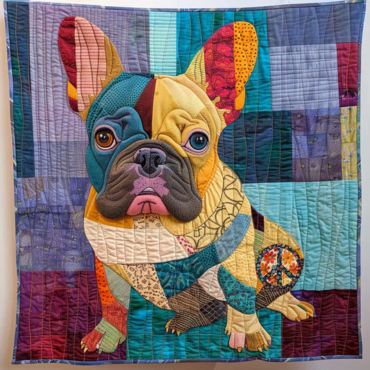 Rynx | Light French Bulldog Quilt