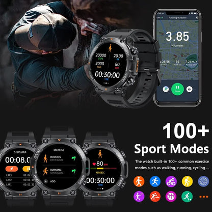 Rynx | 1.39" HD Touchscreen Smartwatch
