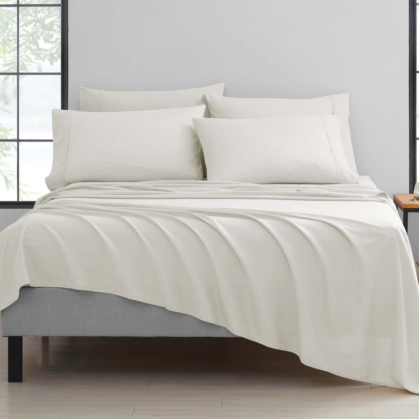 Rynx | Bamboo 2000 Thread Count 6-Piece Luxury Sheet Set - Organic, Cooling, 16 Inch Deep Pocket, Egyptian Luxury with Bonus Pillowcases - Shrink and Fade Resistant