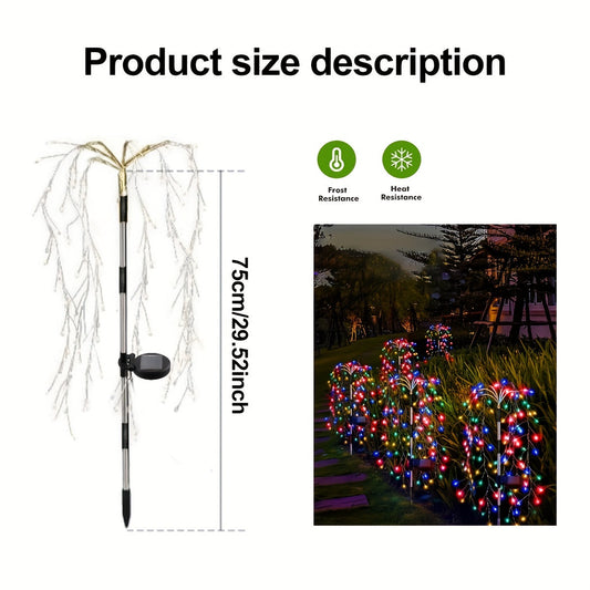 Rynx | SolarGlimmer - Firework LED Garden Lighting on Solar Energy with 8 Light Modes