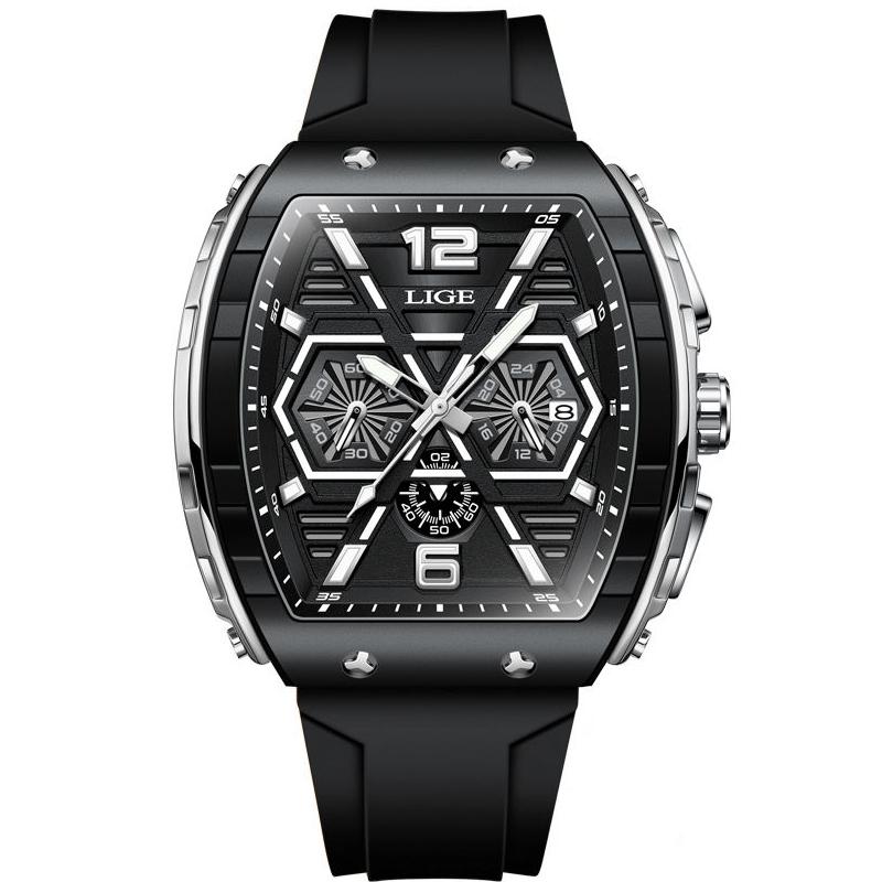 Rynx | Luxurious Square Waterproof Chronograph Watch