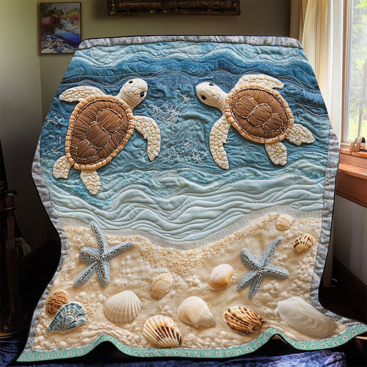 Rynx | Elegant Turtle Quilted Blanket