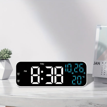 Rynx | DeskTime - Digital USB Desk Clock with Date and Temperature Display
