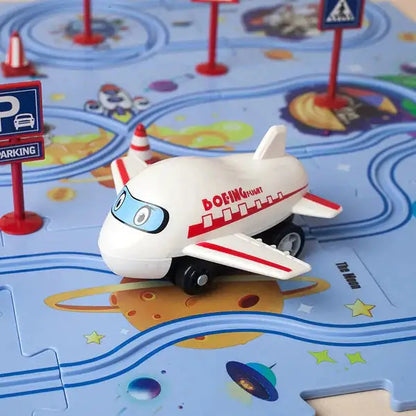 Rynx | Kids Track Car Set