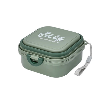 Rynx | Portable Double-decker Collapsible Travel Bowl