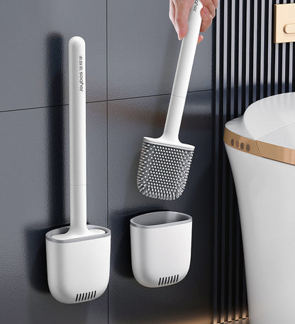 RYNX | Antibacterial Wall Toilet Brush with Silicone
