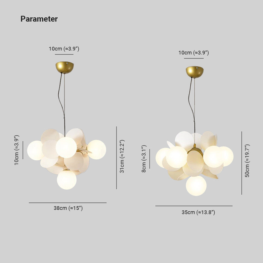 Rynx | Flower Branch Chandelier Living Room