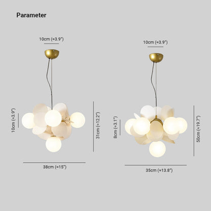 Rynx | Flower Branch Chandelier Living Room