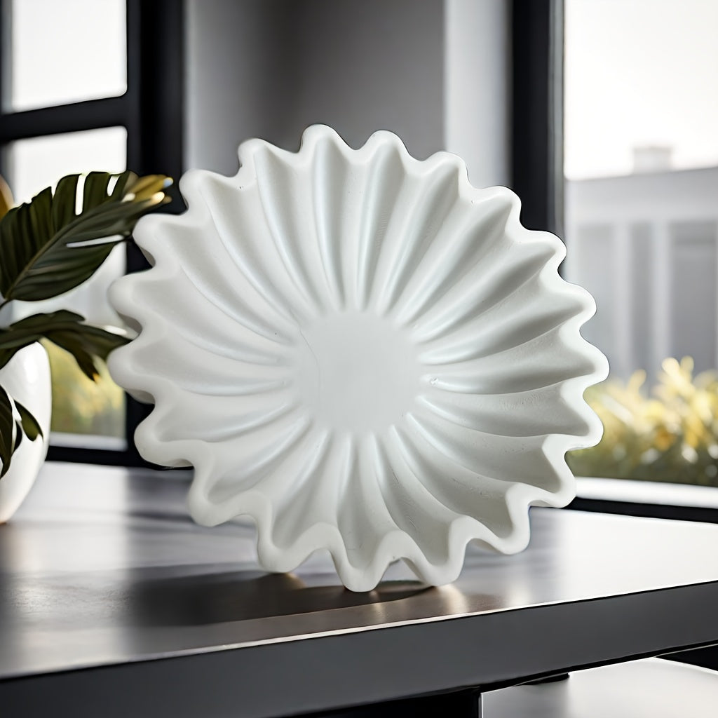 Rynx | EleganceBowl - Harp Comes with Ridges & Wavy Edges for Living Room Decor