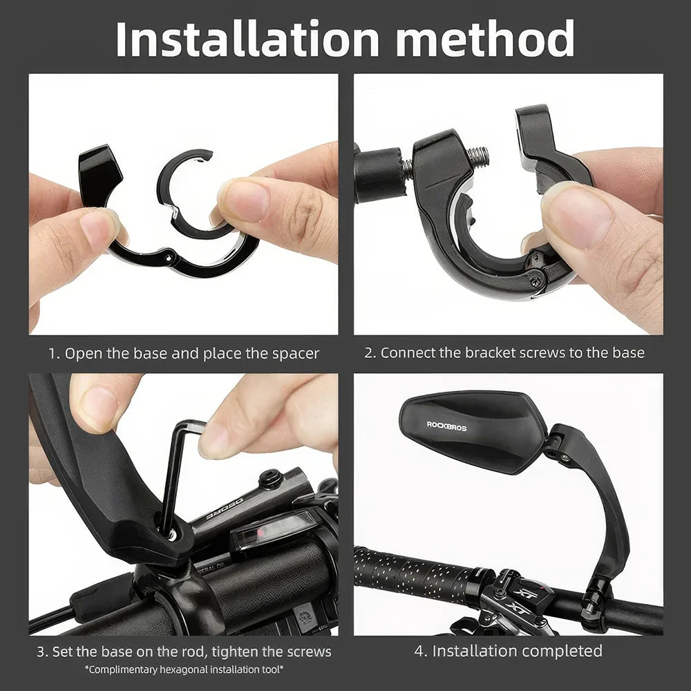 Rynx | Adjustable bike rear mirror