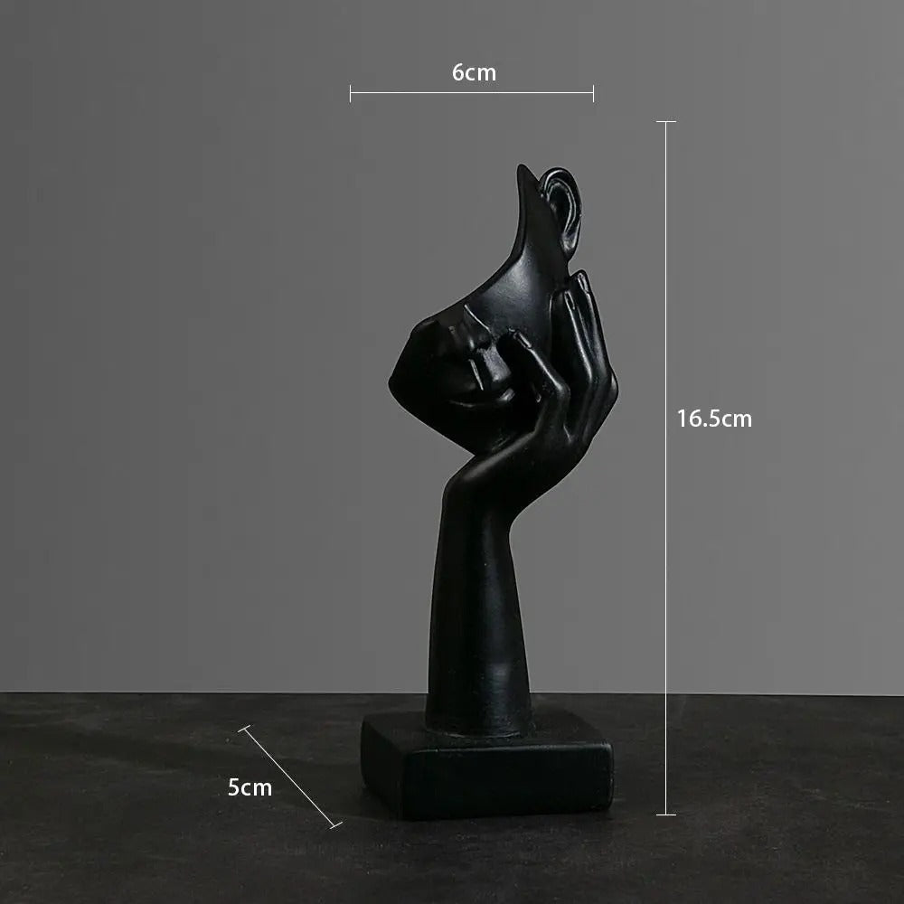 Rynx | NordicMuse Abstract Face Sculpture