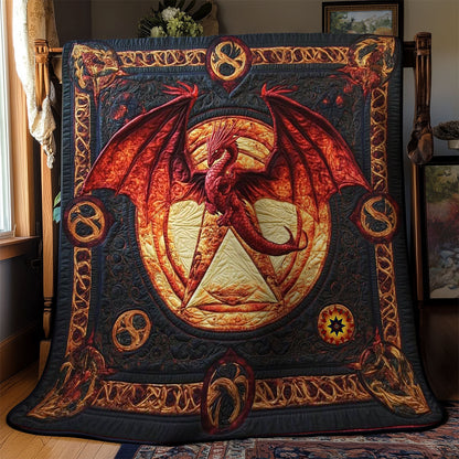 Rynx | Eternal Dragon Symbol Blanket